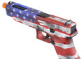 Elite Force Fully Licensed Deluxe Glock 34 Gen 4 CO2 GBB Airsoft Pistol, Old Glory