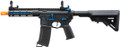 Lancer Tactical Gen 3 Hellion 7" M-LOK Airsoft AEG Rifle w/ Crane Stock, Black/Blue