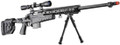 WellFire MB4419-2 Bolt Action Airsoft Sniper Rifle w/ Scope and Bipod, Black