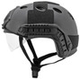 Emersongear Helmet PJ Type Basic Version w/ Visor, Black