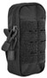 Lancer Tactical Small Enclosed M4 EMT Utility Pouch, Black