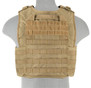 Lancer Tactical Battle 1000D Nylon Molle Plate Carrier, Tan