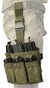 Lancer Tactical Drop Leg Six M4/M16 Magazine Panel, OD Green