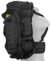Lancer Tactical Nylon Rifle Backpack, Black