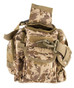 Lancer Tactical 1000D Polyester Small Range Molle Bag, Desert Digital