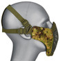 G-Force Steel Mesh Nylon Lower Face Mask, Greenzone