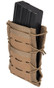 UK Arms Single High Speed M4 Molle Magazine Pouch, Tan