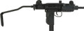 KWC Full Metal CO2 Powered Full Auto 4.5mm Mini Uzi Air Gun, Black