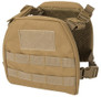 Lancer Tactical X-Small 1000D Nylon Youth Molle Vest with Battle Belt, Tan
