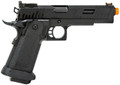 Golden Eagle 3345 OTS .45 Hi-Capa GBB Airsoft Pistol w/ Serrated Slide, Black