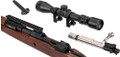 Double Bell WWII Kar 98k Bolt Action Spring Airsoft Rifle, Faux Wood