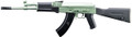 CYMA EMG Licensed Dynamics AK Limited Edition "Retro" Airsoft AEG Rifle, Metallic Sage