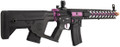 Lancer Tactical Enforcer Night Wing Airsoft AEG Rifle w/ Alpha Stock, Black/Purple