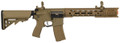 Lancer Tactical Hybrid Gen 2 10" Interceptor M4 Airsoft AEG Rifle, Tan