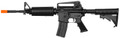 Lancer Tactical M4A1 Gas Blowback Carbine Airsoft Rifle, Black