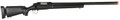 Atlas Custom Works M24 Bolt Action Rifle Airsoft Sniper Rifle w/ Adjustable Stock, Black