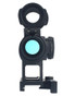 Atlas Custom Works Red T2 Red Dot with QD Mount, Black
