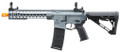 Lancer Tactical Gen 3 10" Keymod M4 Carbine Airsoft AEG Rifle with Delta Stock, Grey