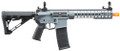 Lancer Tactical Gen 3 10" Keymod M4 Carbine Airsoft AEG Rifle with Delta Stock, Grey