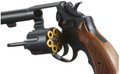 HFC 9.5" Gas Powered Airsoft Revolver Pistol, Black