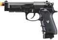 HFC Metal M190 CO2 Gas Blowback Airsoft Pistol with Compensator, Black