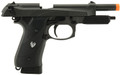 HFC 192 CO2 Blowback Airsoft Pistol with Accessory Rail, Black