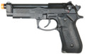 HFC M9 Green Gas Powered Blowback Airsoft Pistol, Black