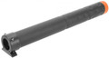 Golden Eagle Airsoft M4 Series Barrel E QD Mock Suppressor, Black