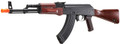 Tokyo Marui AKM ZET System Gas Blowback Airsoft Rifle, Black/Wood