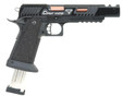 JAG Arms Licensed TTI Combat Master ALPHA HiGrade GBB Airsoft Pistol, Black