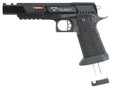 JAG Arms Licensed TTI Combat Master ALPHA HiGrade GBB Airsoft Pistol, Black