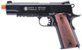 Valken S & W 1911 TAC GEN3 CO2 Blowback Airsoft Pistol, Black/Brown