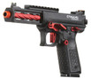 Tandemkross CTHULHU Gas Blow Back Airsoft Pistol, Black/Red