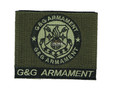 GandG Armament Official Velcro Patch, Square, OD