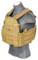 Lancer Tactical CA-311T 6094 Plate Carrier Vest, Coyote Brown