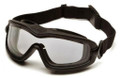 Pyramex V2G Plus Full Seal Safety Goggles, Clear Lens