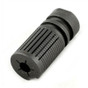 Tactical Knights Style Steel Airsoft Flash Hider, 14mm CCW Threaded