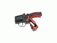 WG CO2 Full Metal Airsoft Revolver, 4 Black