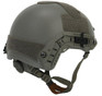 Lancer Tactical NVG Railed SpecOps Military Style Helmet, Foliage Green
