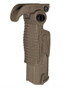AB163 AK-Style Foldable and Extendable Tactical Foregrip, Dark Earth