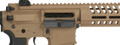 Lancer Tactical Multi Mission Carbine Blowback AEG, 10.5, OEM by Lonex, Tan and Black