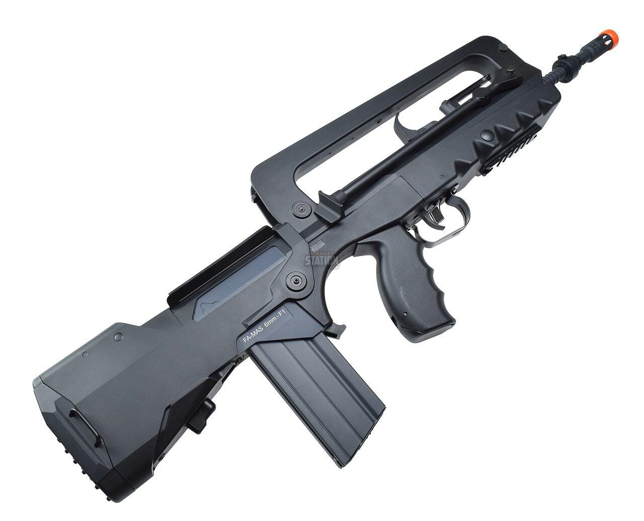 Cybergun Famas F1 Evolution AEG Airsoft Rifle, Black