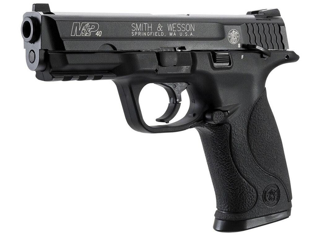 KWC Smith & Wesson M&P 40 Co2 Blowback Airsoft Pistol, Black