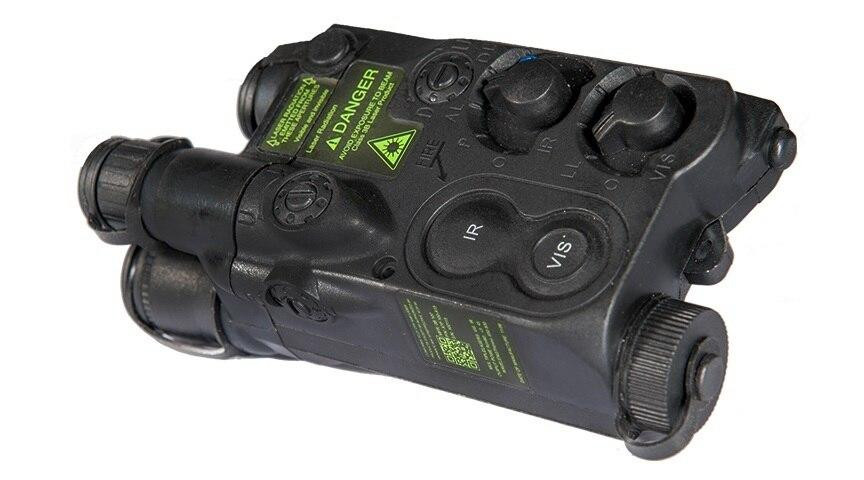 Expandable AN/PEQ16 Battery Box, Black