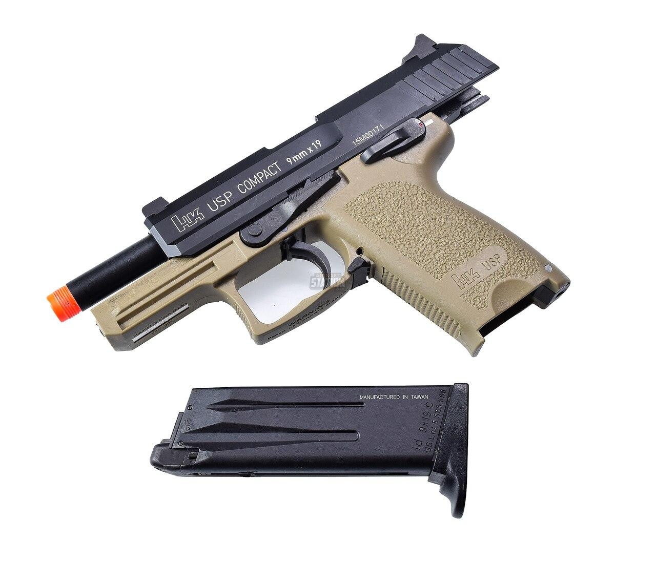 ＵＳＰ　ＣＯＭＰＡＣＴ HK 81000329 USP V1 Compact 9mm Luger 131 3.58 Black