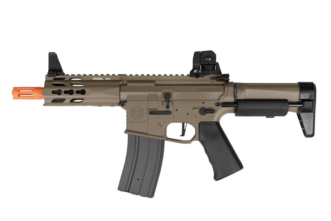 Krytac Trident PDW MK2 AEG Airsoft Rifle, FDE/Tan
