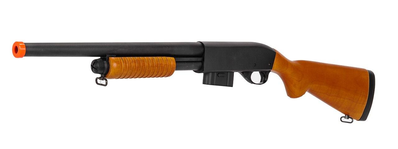A&K spring-powered M870 | Real Wood Spring-Powered Metal Shotgun