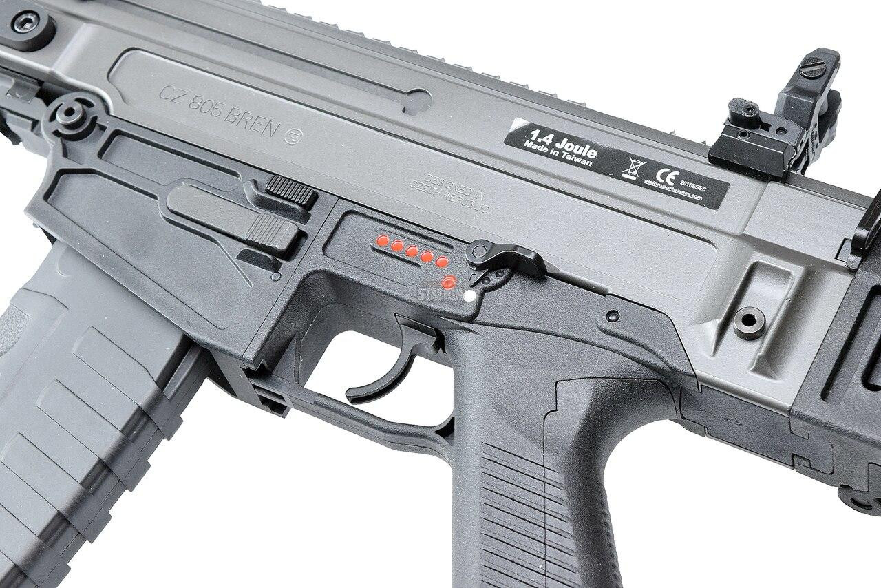 ASG CZ 805 BREN A2 AEG Airsoft Rifle, Grey