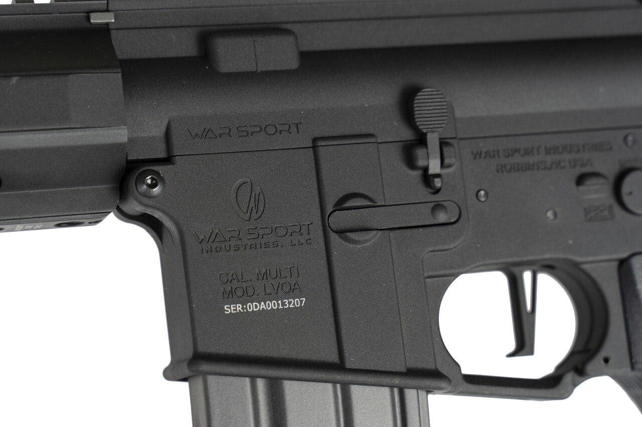 Krytac War Sport LVOA-S AEG, Black (KTAEG-LVOAS-BK01)