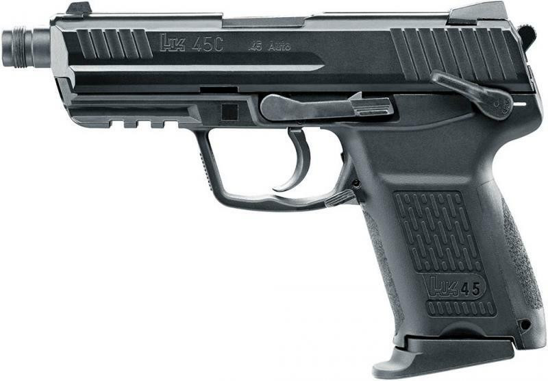 H&K45CT Compact Gas Blowback Airsoft Pistol, Black (2275034)